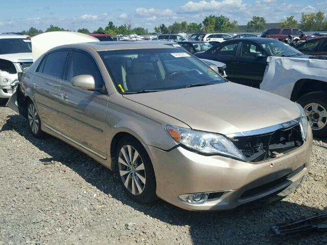 4T1BK3DB0BU412572 - 2011 TOYOTA AVALON BAS GOLD photo 1