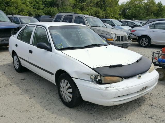 1Y1SK5283XZ445353 - 1999 CHEVROLET GEO PRIZM 白色 照片 1