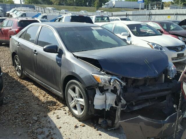 4T1BF1FK7DU642716 - 2013 TOYOTA CAMRY L GRAY photo 1