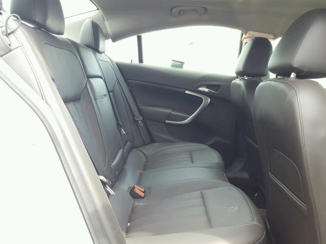 2G4GR5ER8D9119978 - 2013 BUICK REGAL WHITE photo 6