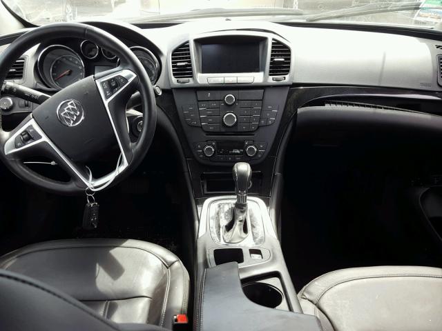 2G4GR5ER8D9119978 - 2013 BUICK REGAL WHITE photo 9