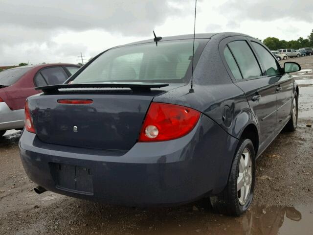 1G1AL58F587252632 - 2008 CHEVROLET COBALT LT CHARCOAL photo 4