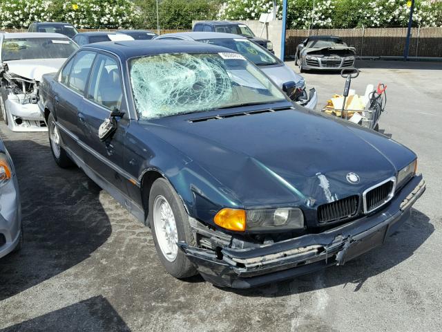 WBAGF8326VDL48035 - 1997 BMW 740 I AUTO GREEN photo 1