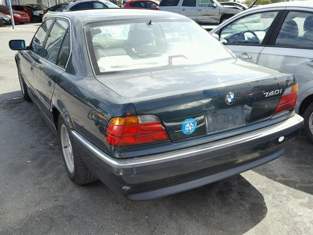 WBAGF8326VDL48035 - 1997 BMW 740 I AUTO GREEN photo 3