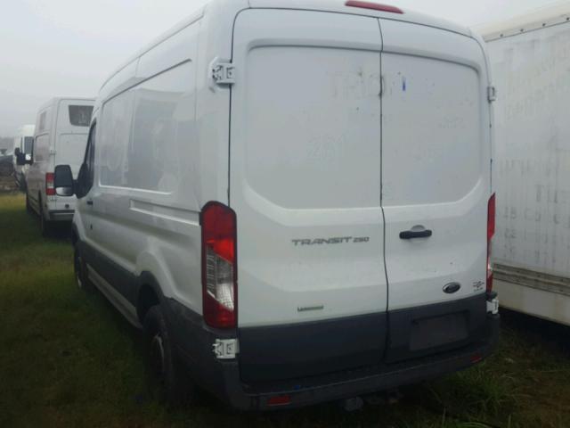 1FTNR1CG0FKA14374 - 2015 FORD TRANSIT T- WHITE photo 3