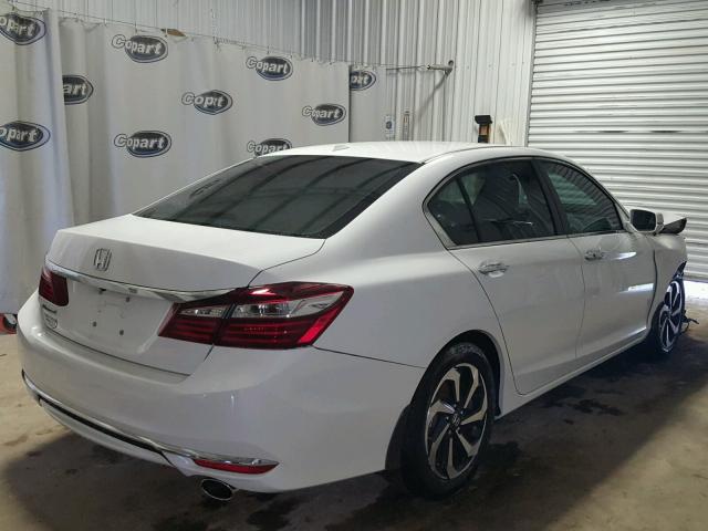 1HGCR2F92HA157878 - 2017 HONDA ACCORD EXL WHITE photo 4