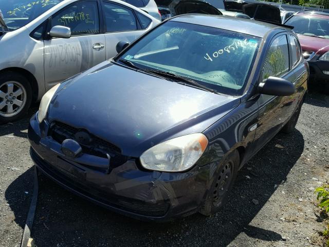 KMHCM36C48U084148 - 2008 HYUNDAI ACCENT GS CHARCOAL photo 2