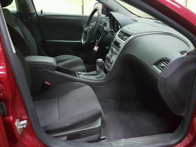 1G1ZC5E04CF361973 - 2012 CHEVROLET MALIBU 1LT RED photo 5