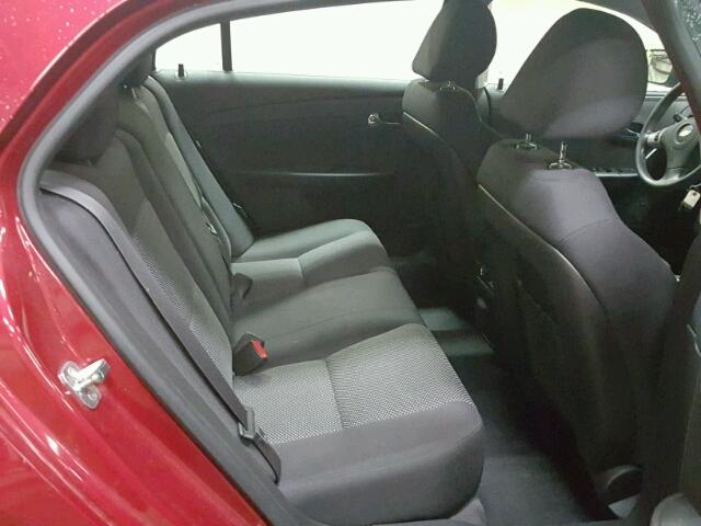 1G1ZC5E04CF361973 - 2012 CHEVROLET MALIBU 1LT RED photo 6