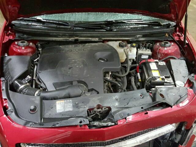 1G1ZC5E04CF361973 - 2012 CHEVROLET MALIBU 1LT RED photo 7