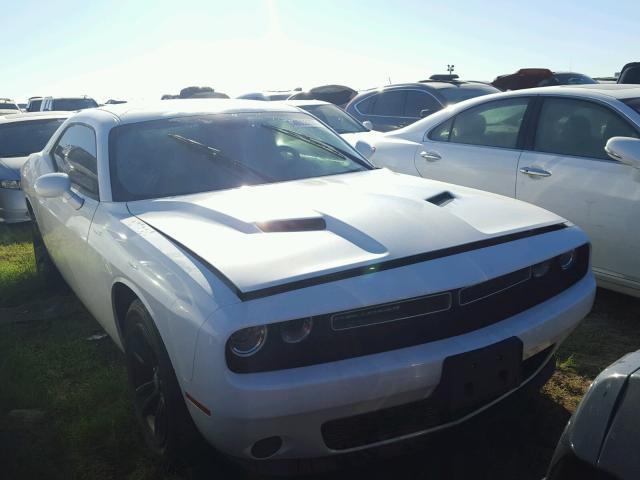 2C3CDZAG9GH176802 - 2016 DODGE CHALLENGER WHITE photo 1