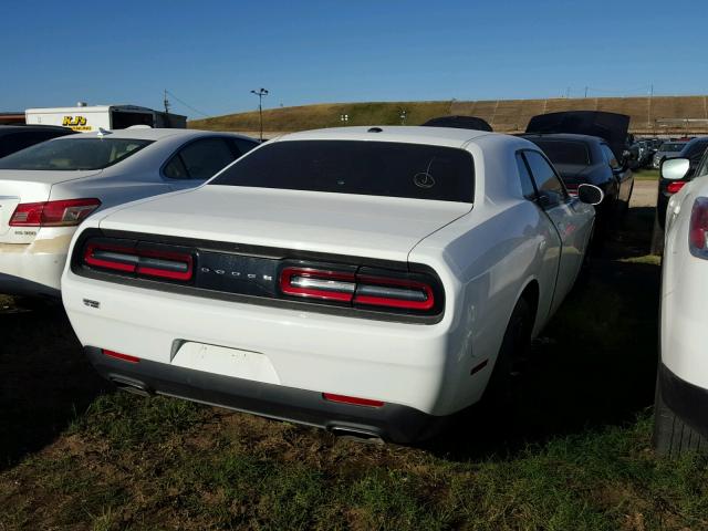 2C3CDZAG9GH176802 - 2016 DODGE CHALLENGER WHITE photo 4