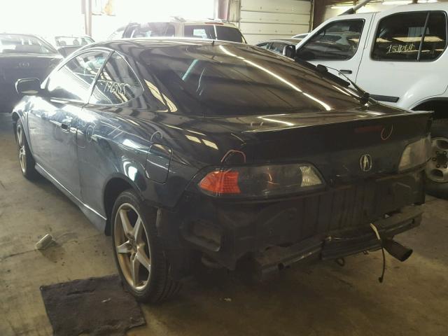 JH4DC530X5S014323 - 2005 ACURA RSX TYPE-S BLACK photo 3