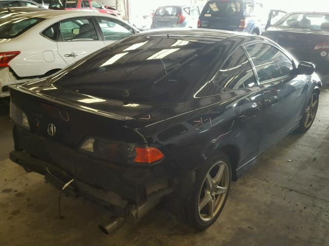 JH4DC530X5S014323 - 2005 ACURA RSX TYPE-S BLACK photo 4