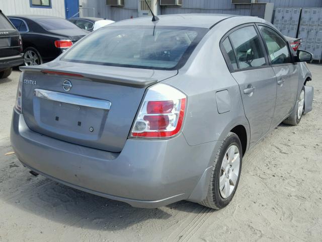 3N1AB6AP2BL614960 - 2011 NISSAN SENTRA 2.0 SILVER photo 4