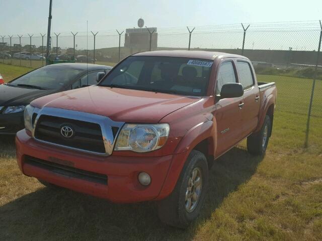 3TMJU62N07M037061 - 2007 TOYOTA TACOMA RED photo 2