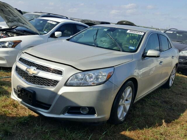 1G11E5SA5DF151534 - 2013 CHEVROLET MALIBU SILVER photo 2