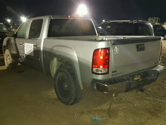 3GTP1VE05BG282989 - 2011 GMC SIERRA SILVER photo 3