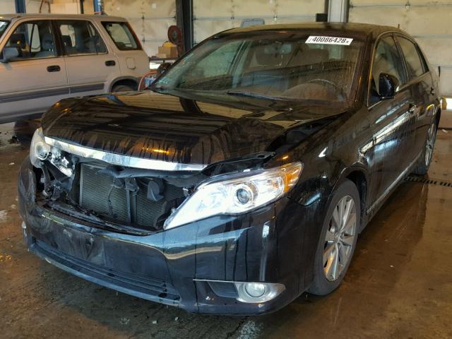 4T1BK3DB0BU385020 - 2011 TOYOTA AVALON BAS BLACK photo 2