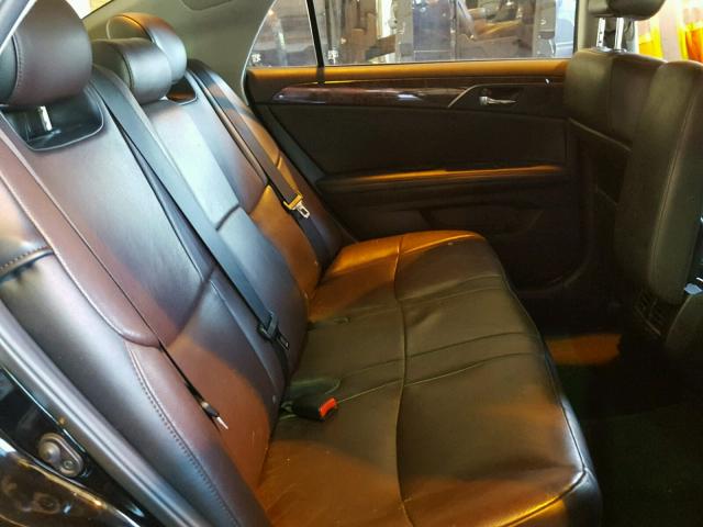 4T1BK3DB0BU385020 - 2011 TOYOTA AVALON BAS BLACK photo 6