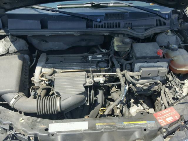 1G8AL52F44Z113861 - 2004 SATURN ION LEVEL BLACK photo 7