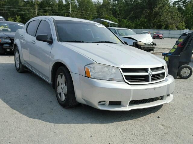 1B3CC4FBXAN101394 - 2010 DODGE AVENGER GRAY photo 1