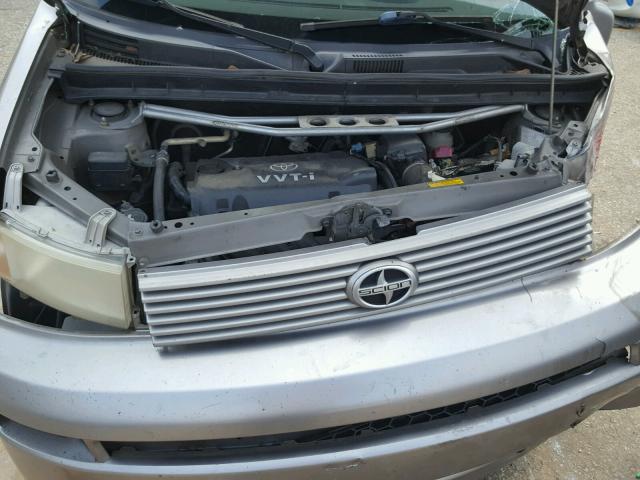 JTLKT324350205177 - 2005 TOYOTA SCION XB Gümüş foto 7