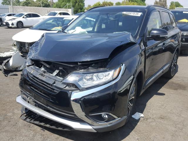 JA4AD3A34GZ052119 - 2016 MITSUBISHI OUTLANDER BLACK photo 2