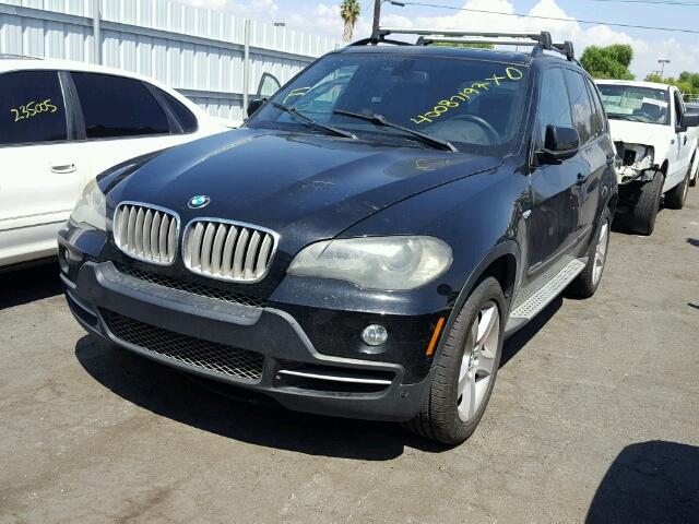 5UXFF0C59ALT77229 - 2010 BMW X5 XDRIVE3 BLACK photo 2