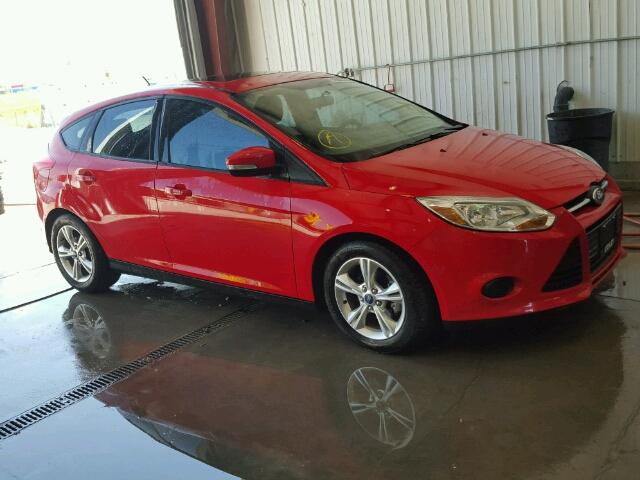 1FADP3K29EL157454 - 2014 FORD FOCUS SE RED photo 1