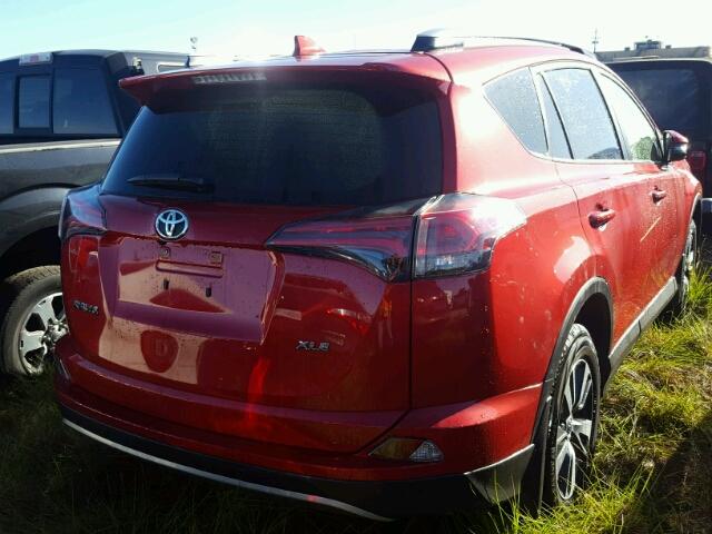 JTMWFREV9HJ132682 - 2017 TOYOTA RAV4 RED photo 4