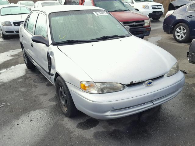 1Y1SK5287XZ438664 - 1999 CHEVROLET GEO PRIZM 银色 照片 1