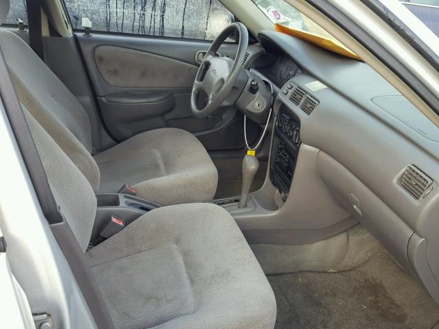 1Y1SK5287XZ438664 - 1999 CHEVROLET GEO PRIZM 银色 照片 5