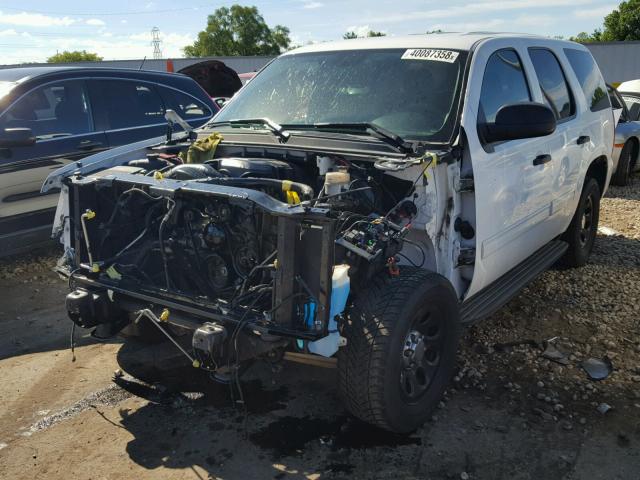 1GNLC2E05CR313268 - 2012 CHEVROLET TAHOE POLI WHITE photo 2