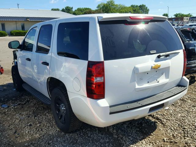 1GNLC2E05CR313268 - 2012 CHEVROLET TAHOE POLI WHITE photo 3