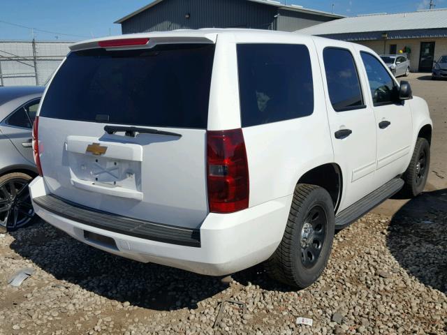 1GNLC2E05CR313268 - 2012 CHEVROLET TAHOE POLI WHITE photo 4