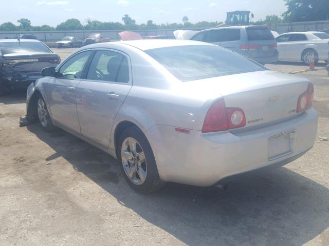 1G1ZC5E06AF199423 - 2010 CHEVROLET MALIBU 1LT 银色 照片 3
