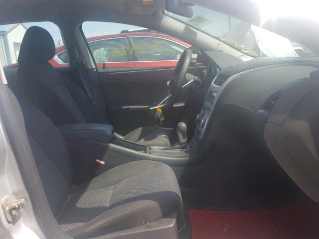 1G1ZC5E06AF199423 - 2010 CHEVROLET MALIBU 1LT 银色 照片 5