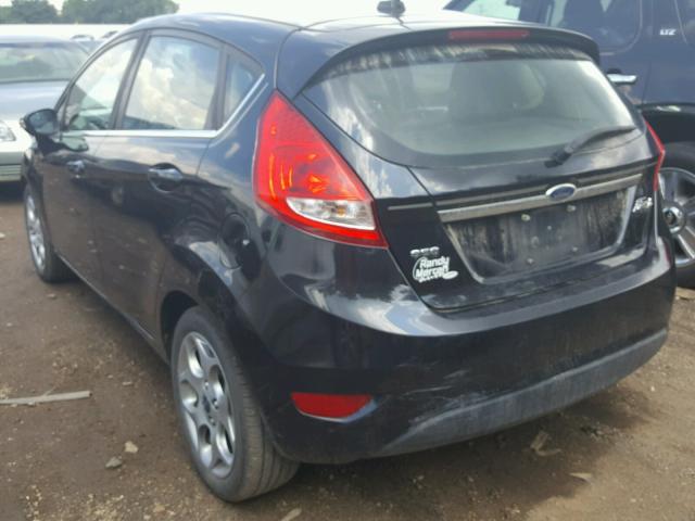 3FADP4FJ0BM176167 - 2011 FORD FIESTA SES BLACK photo 3