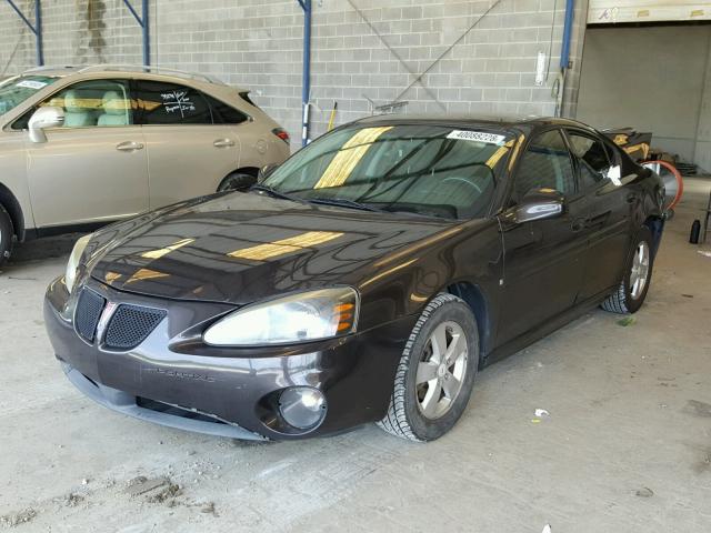 2G2WP552181127888 - 2008 PONTIAC GRAND PRIX Սև լուսանկար 2