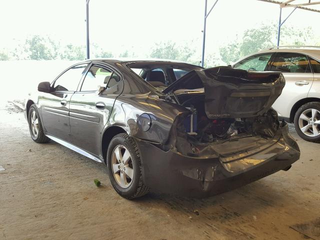 2G2WP552181127888 - 2008 PONTIAC GRAND PRIX Սև լուսանկար 3
