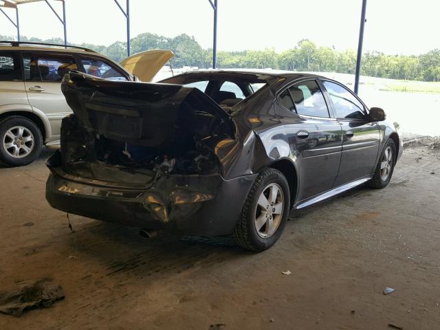 2G2WP552181127888 - 2008 PONTIAC GRAND PRIX Սև լուսանկար 4