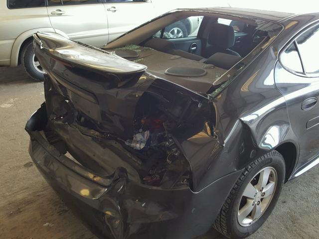 2G2WP552181127888 - 2008 PONTIAC GRAND PRIX Սև լուսանկար 9