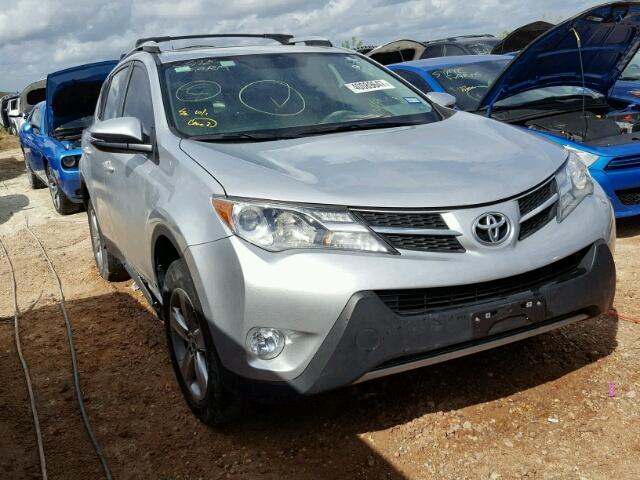 2T3WFREV4FW210333 - 2015 TOYOTA RAV4 GRAY photo 1