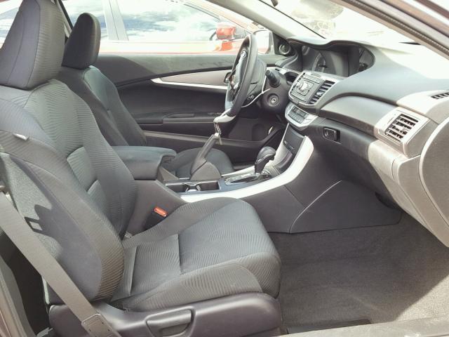 1HGCT1B3XEA004397 - 2014 HONDA ACCORD LX- GRAY photo 5