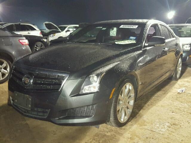 1G6AB5SX0E0108604 - 2014 CADILLAC ATS CHARCOAL photo 2