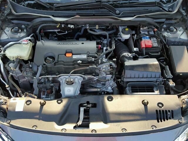 2HGFC2F57GH529016 - 2016 HONDA CIVIC LX GRAY photo 7