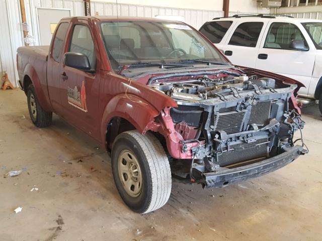 1N6BD0CT5EN770477 - 2014 NISSAN FRONTIER S MAROON photo 1