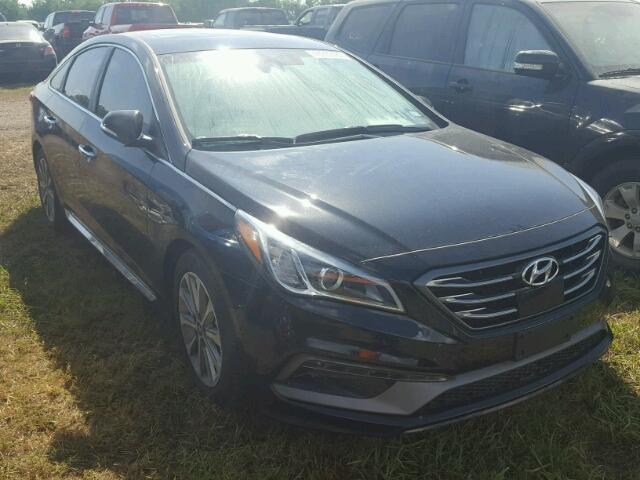 5NPE34AFXHH569329 - 2017 HYUNDAI SONATA SPO BLACK photo 1