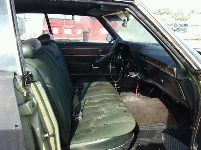 166399L049545 - 1969 CHEVROLET CAPRICE BLACK photo 5